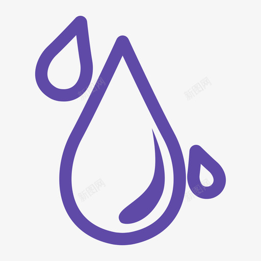订水线性svg_新图网 https://ixintu.com 订水 线性