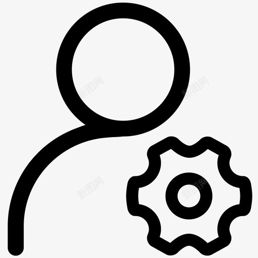 后台用户管理svg_新图网 https://ixintu.com 后台 用户 管理