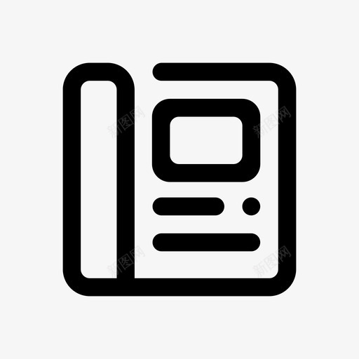 固话1svg_新图网 https://ixintu.com 固话