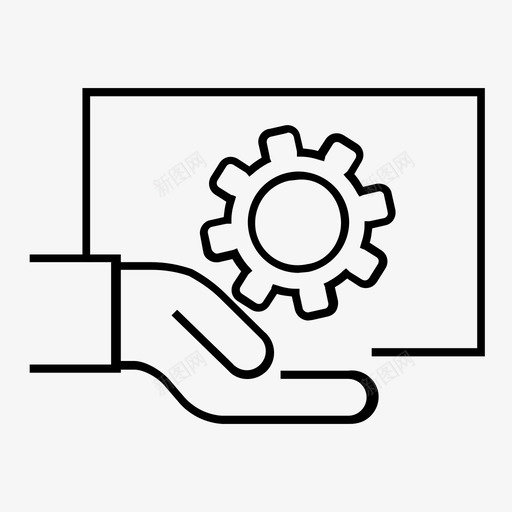 自动化和智能化运维管理svg_新图网 https://ixintu.com 自动化 智能化 运维 管理