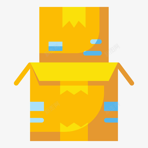 包装盒产品包装1扁平svg_新图网 https://ixintu.com 包装盒 产品包装 扁平
