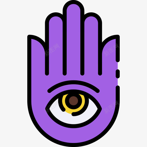Hamsa表盘31线性颜色svg_新图网 https://ixintu.com 表盘 线性 颜色