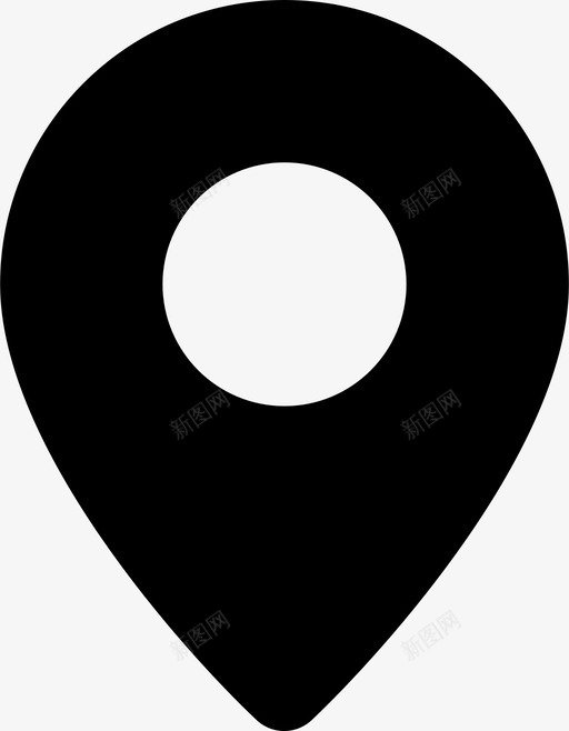 地图图钉目的地位置svg_新图网 https://ixintu.com 地图 图钉 目的地 位置 选定 定的 友好 好的 系统 图标