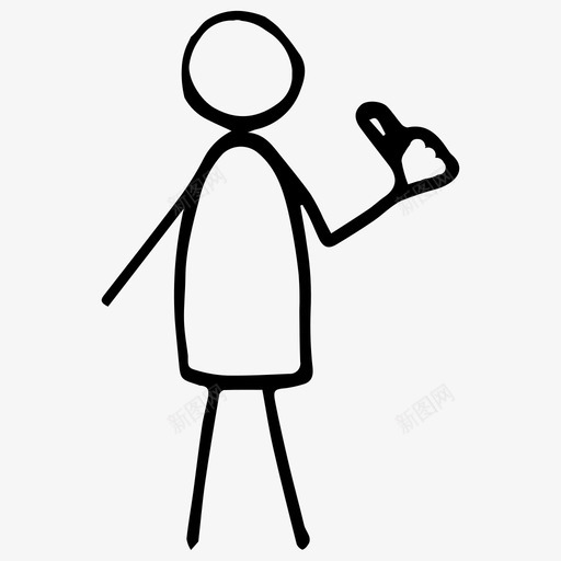 木偶手绘人形svg_新图网 https://ixintu.com 木偶 手绘 人形 形像