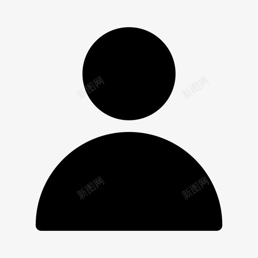 用户头像身体svg_新图网 https://ixintu.com 用户 头像 身体 人体 模型