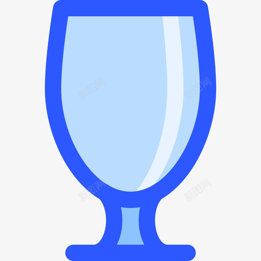 玻璃餐具蓝色svg_新图网 https://ixintu.com 玻璃 餐具 蓝色
