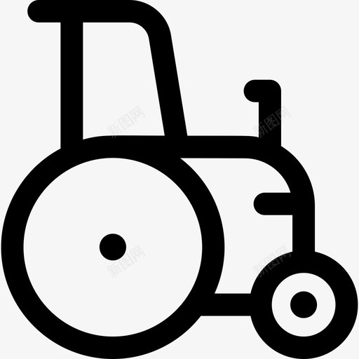 拖拉机农耕90直线型svg_新图网 https://ixintu.com 拖拉机 农耕 直线 线型