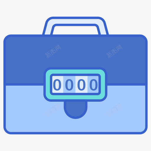 公文包私人侦探1号扁平svg_新图网 https://ixintu.com 公文包 私人 侦探 扁平