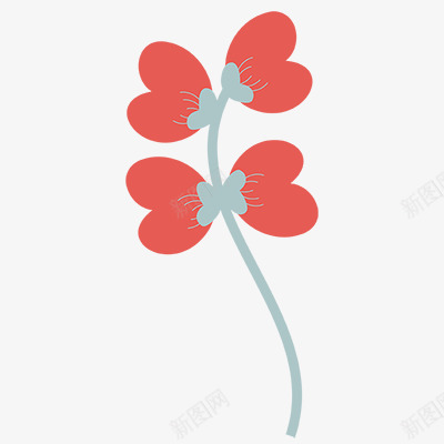 优雅的花朵图png免抠素材_新图网 https://ixintu.com 优雅 花朵