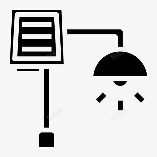 路灯太阳能固态svg_新图网 https://ixintu.com 路灯 太阳能 固态