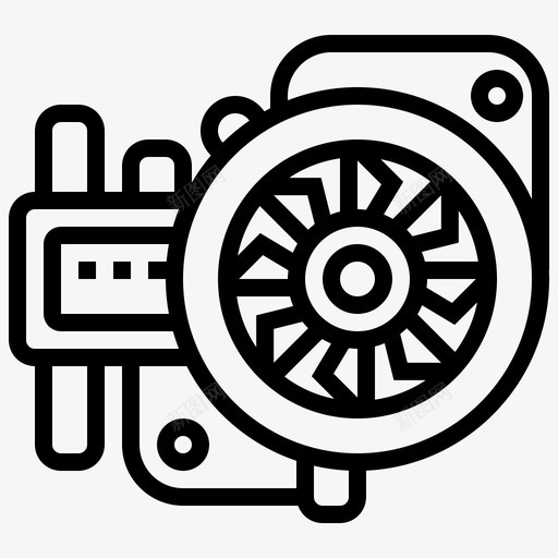 汽车水泵汽车维修svg_新图网 https://ixintu.com 水泵 汽车 汽车维修