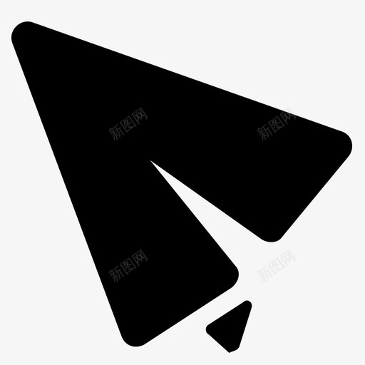 左侧导航发送消息svg_新图网 https://ixintu.com 左侧 导航 发送 消息