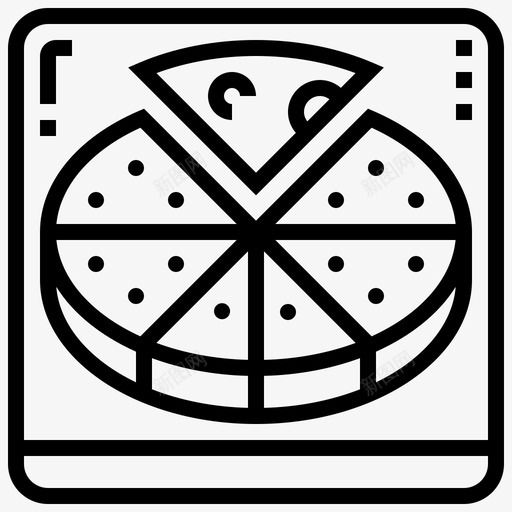 披萨生日派对39直系svg_新图网 https://ixintu.com 披萨 生日 派对 直系