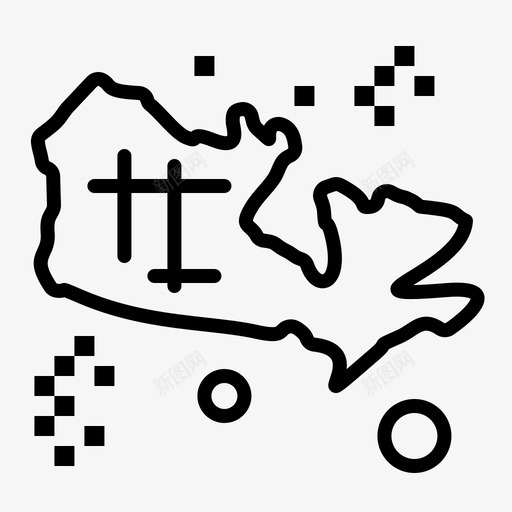 地图位置宝藏svg_新图网 https://ixintu.com 地图 位置 宝藏 世界地理