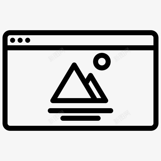 网站品牌12线性svg_新图网 https://ixintu.com 网站 品牌 线性