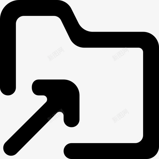目录上箭头箭头方向箭头svg_新图网 https://ixintu.com 箭头 目录 方向 头上 上载 常规 图标