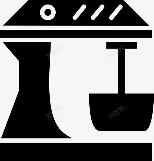 搅拌机烹饪电子svg_新图网 https://ixintu.com 搅拌机 烹饪 电子 立式