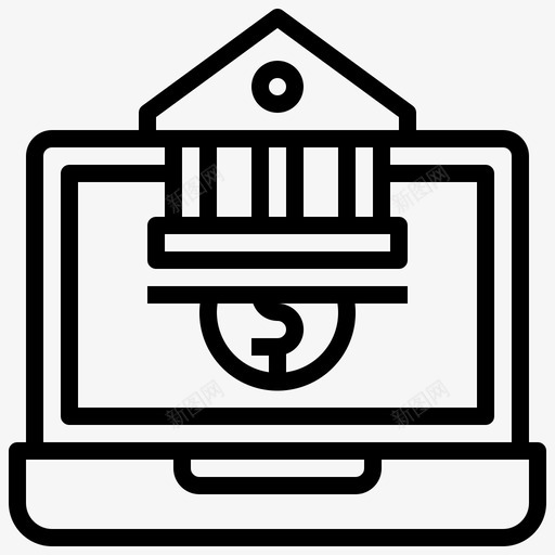 电子银行商业和金融美元符号svg_新图网 https://ixintu.com 电子 银行 商业 金融 美元 符号 智能 技术
