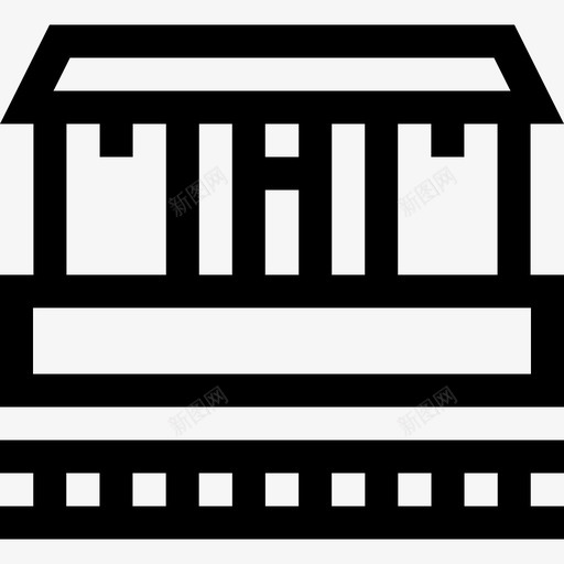 火车站26号火车站直线svg_新图网 https://ixintu.com 火车站 直线
