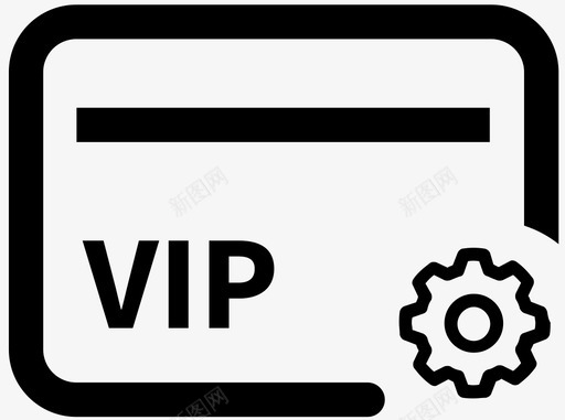 会员卡设置svg_新图网 https://ixintu.com 会员卡 设置