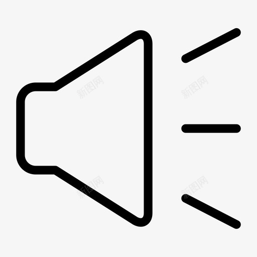 消息广播svg_新图网 https://ixintu.com 消息 广播