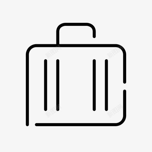 公文包职业行李svg_新图网 https://ixintu.com 公文包 职业 行李 手提箱 界面 图标 间隙