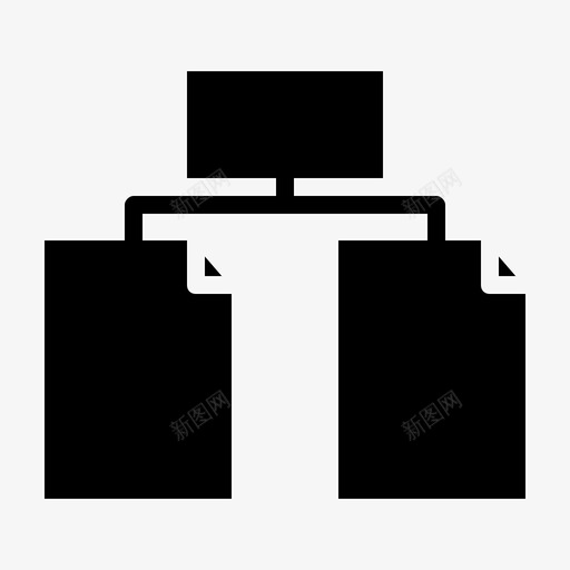 数据架构商业智能字形svg_新图网 https://ixintu.com 数据 架构 商业智能 字形
