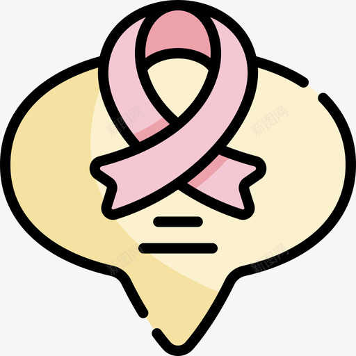 对话世界癌症意识日21线性颜色svg_新图网 https://ixintu.com 对话 世界 癌症 意识 线性 颜色