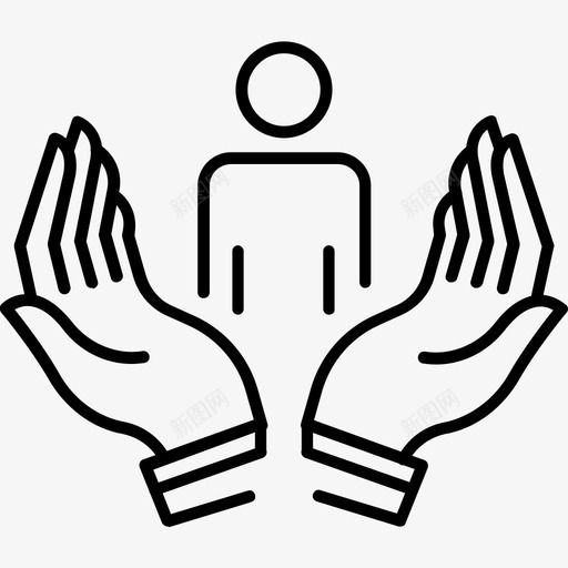 人身保护消费者人svg_新图网 https://ixintu.com 人身 保护 保护人 消费者 安全 商业 金融