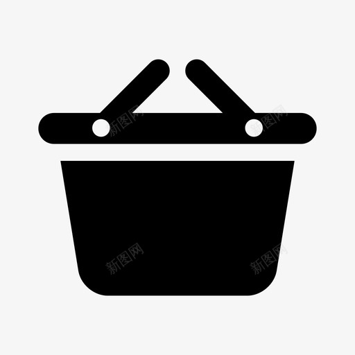 购物篮采购杂货svg_新图网 https://ixintu.com 购物篮 采购 杂货 零售
