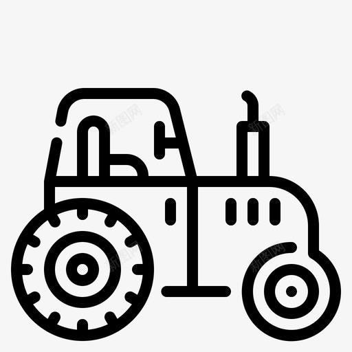 拖拉机农业园艺svg_新图网 https://ixintu.com 农业 拖拉机 园艺 车辆 秋季