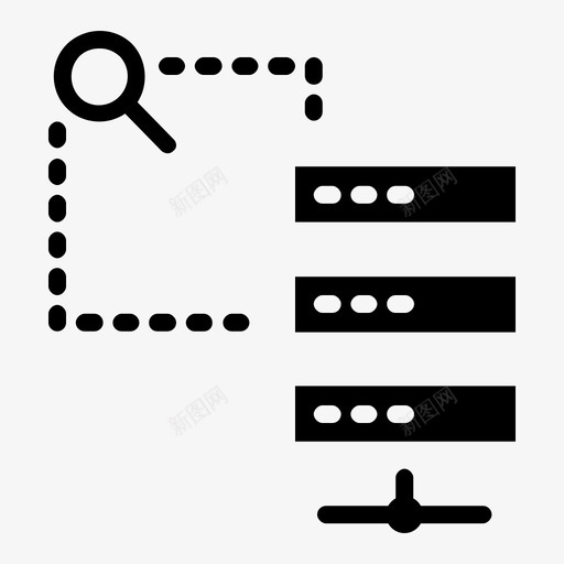 查询工具商业智能字形svg_新图网 https://ixintu.com 查询 工具 商业智能 字形