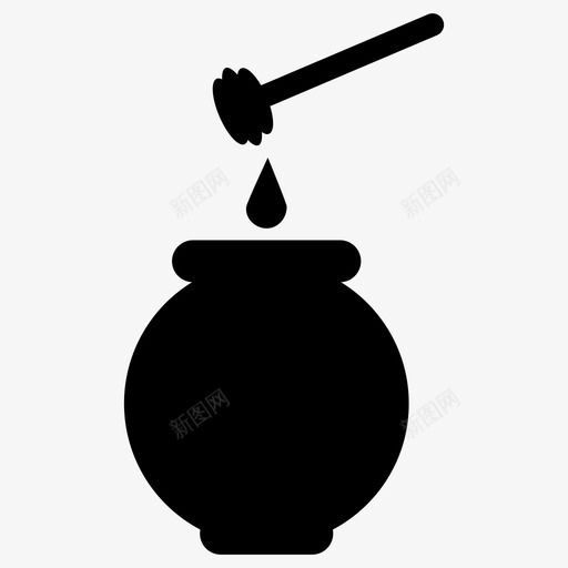 蜂蜜蜜汁甜心svg_新图网 https://ixintu.com 甜心 蜂蜜 蜜汁 园艺