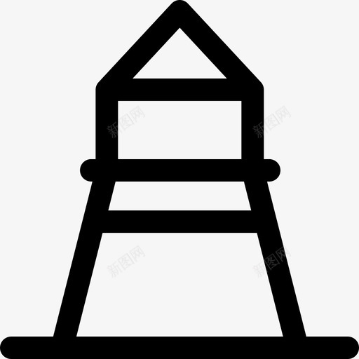 水塔农场水库svg_新图网 https://ixintu.com 公共服务 农场 手绘水塔 水塔 水库 线路