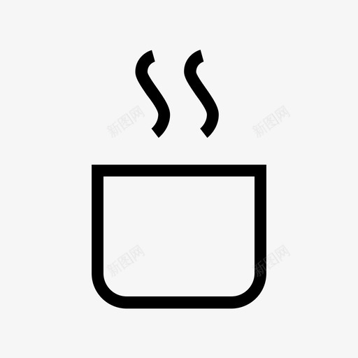 汤杯子食物svg_新图网 https://ixintu.com 汤杯子 杯子 食物