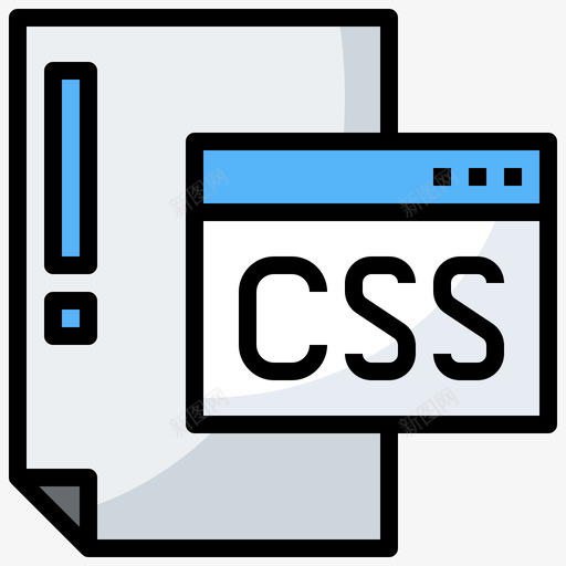 Css文件和文件夹27线性颜色svg_新图网 https://ixintu.com 文件 文件夹 线性 颜色