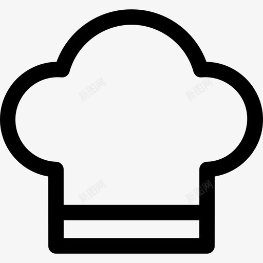 烹饪帽instagram突出故事和食物线性svg_新图网 https://ixintu.com 烹饪 突出 故事 食物 线性