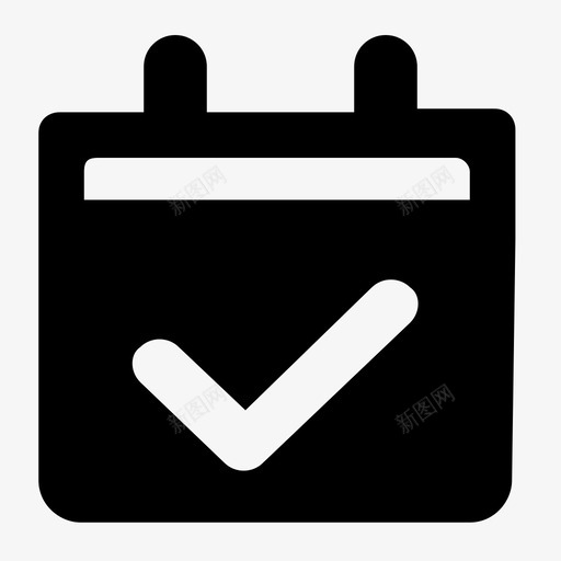 newicon考勤管理svg_新图网 https://ixintu.com 考勤管理
