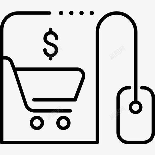 网上购物商品互联网svg_新图网 https://ixintu.com 网上购物 商品 互联网 链接