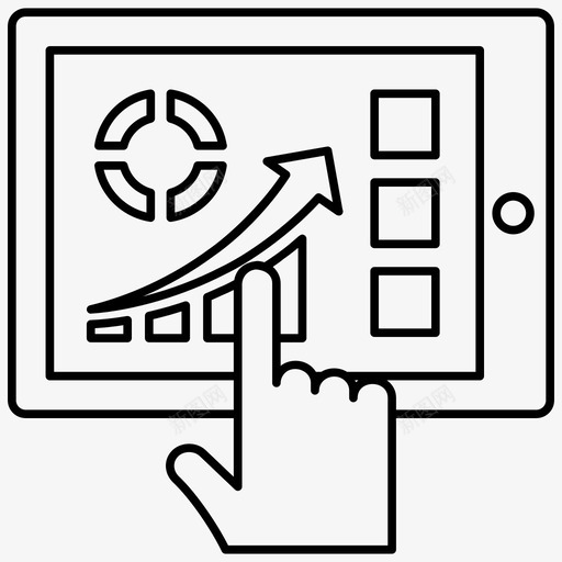 在线分析数据分析信息图元素svg_新图网 https://ixintu.com 分析 在线 信息 图元 元素 数据分析 饼图 统计 一组 向量 图标