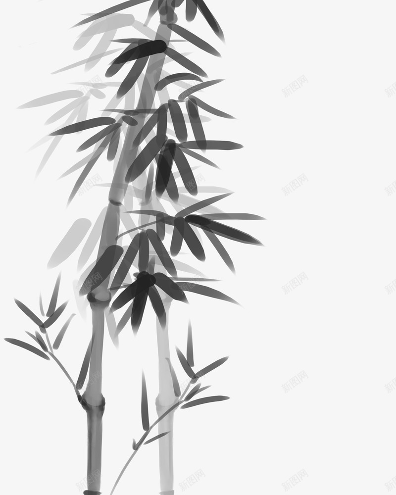 中国风水墨竹子古风竹叶竹林水彩手绘插画免扣PS设计png免抠素材_新图网 https://ixintu.com 中国 国风 水墨 竹子 古风 竹叶 竹林 水彩 手绘 插画 免扣