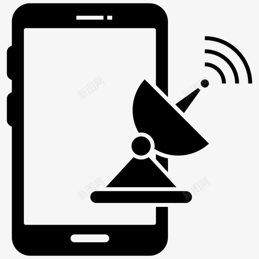 移动网络手机网络蜂窝网络svg_新图网 https://ixintu.com 网络 移动 移动网 手机 手机网 蜂窝 智能 无线网络 通信 字形 图标