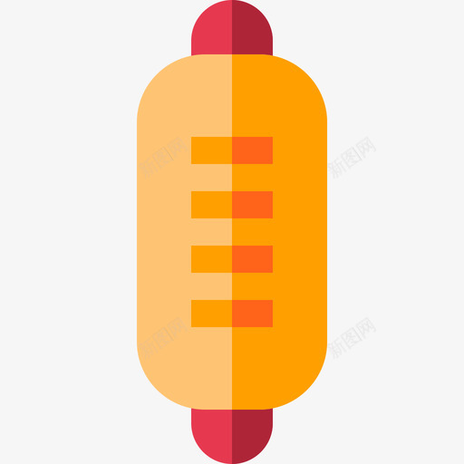 热狗食物195平淡svg_新图网 https://ixintu.com 热狗 食物 平淡