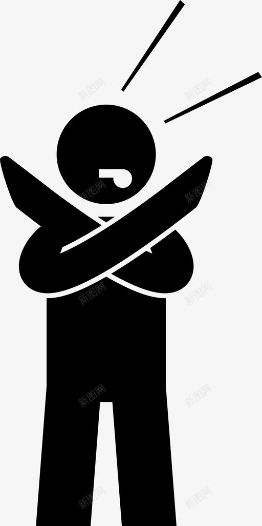篮球替补手信号裁判svg_新图网 https://ixintu.com 篮球 替补 信号 裁判 裁判员