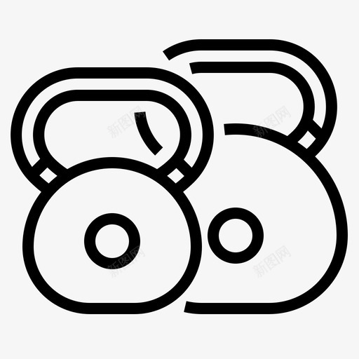 壶铃健身与健康4提纲svg_新图网 https://ixintu.com 壶铃 健身 健康 提纲