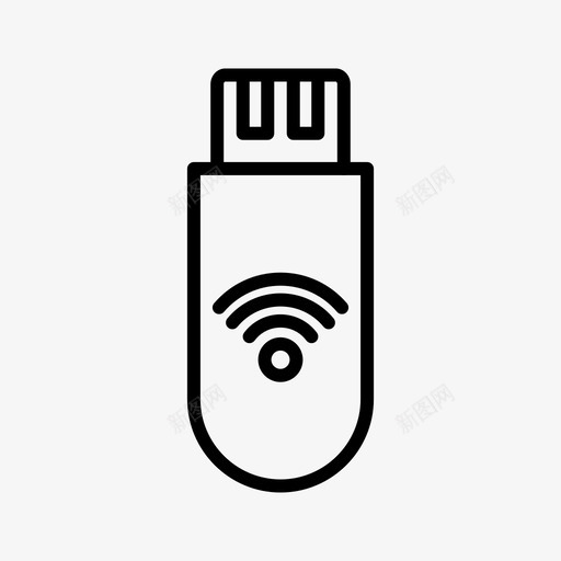 flashwifi互联网钥匙svg_新图网 https://ixintu.com 互联网 钥匙 线性 图标