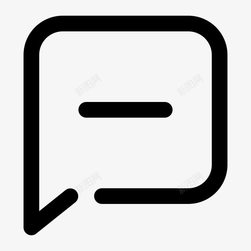 聊天按钮信息svg_新图网 https://ixintu.com 聊天 按钮 信息 多媒体 用户界面