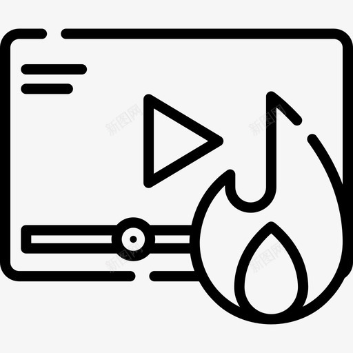 趋势博客作者和影响者30线性svg_新图网 https://ixintu.com 趋势 博客 作者 影响 线性
