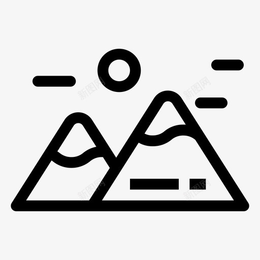 山地探险自然svg_新图网 https://ixintu.com 山地 探险 自然 户外