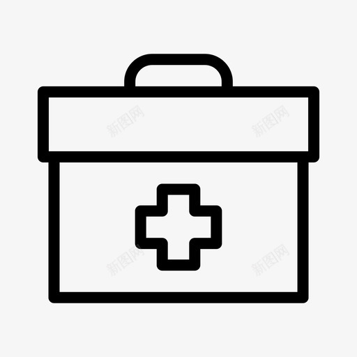 兽医帮助医疗药箱svg_新图网 https://ixintu.com 兽医 帮助 宠物 医疗 药箱
